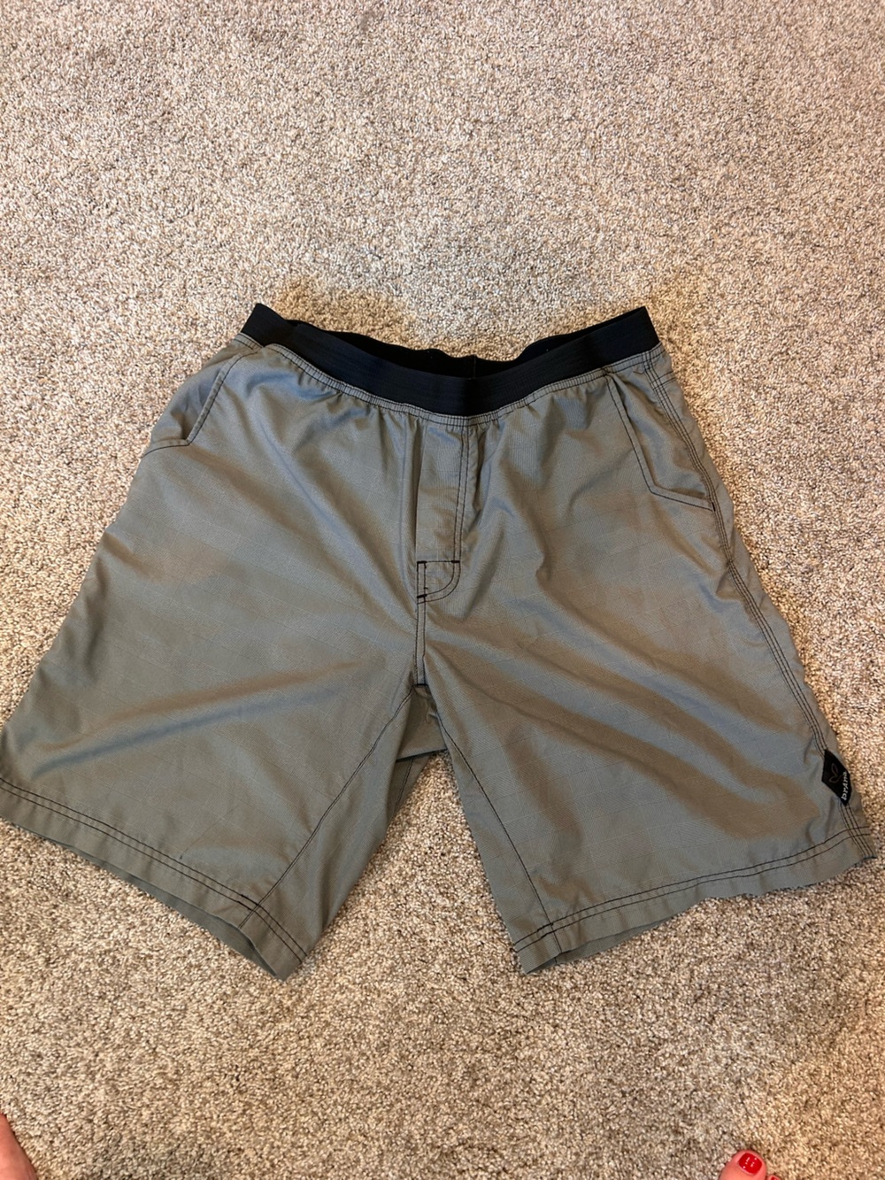 Prana Men’s Pull On Herringbone Lightweight Shorts. Active. Outdoor. Yoga. SZ XL